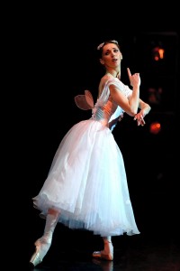 Olga Konosenko beautiful in La Sylfide with the Lithuanian National Ballet, Vilnius, December 18th 2008. Foto Martynas Aleksa