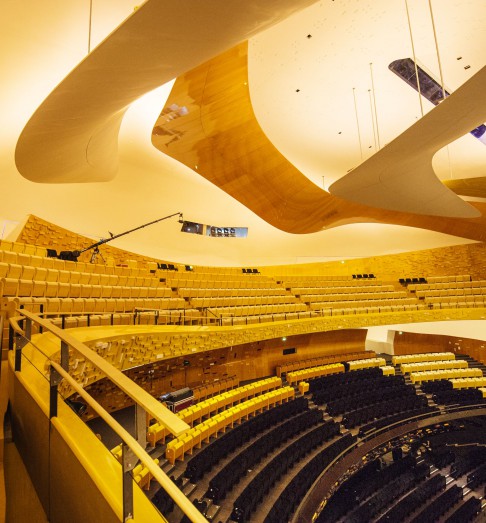 Big concert hall. Foto C. Beaucardet.