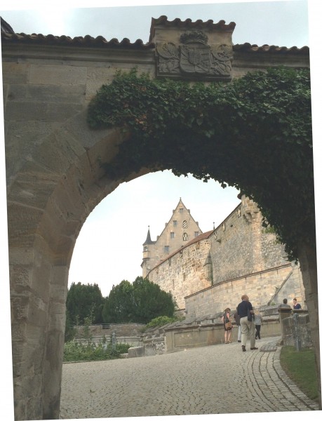 Entrance portal to Veste Coburg fortress, Foto Henning Høholt, 2015