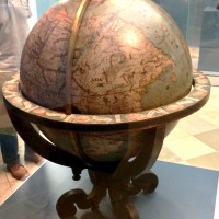 Martin Beheims globus fra 1493, Foto Henning Høholt på Germanisches National Museum, Nurnberg, 2015