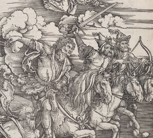 De fire apokalyptiske ryttere, - The Four Horsemen (The Apocalypse), Foto Nasjonalmuseet.