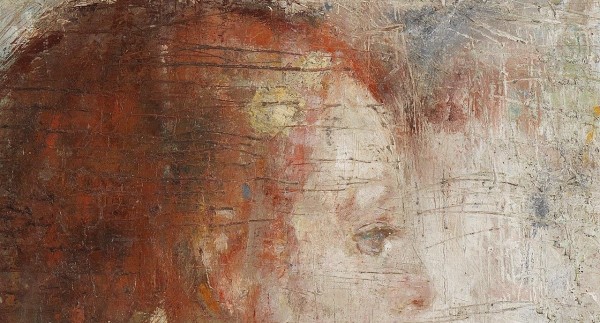 Det syke barn. 1885—86. Edvard Munch, detalje.