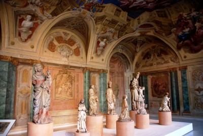 Sculpturel representation room in th Upper Belvedere Palace, Vienna, foto Henning Høholt