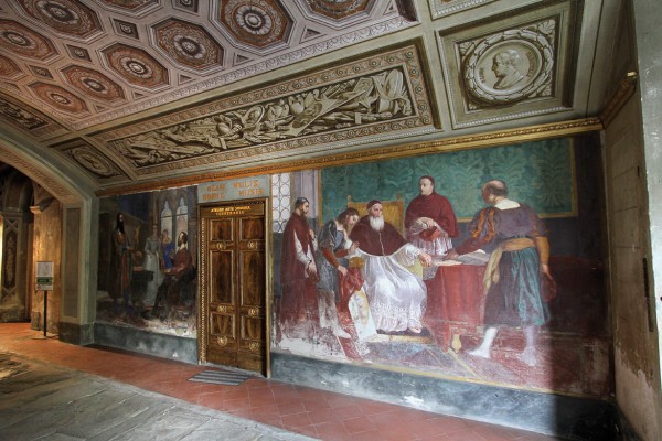 Villa Scornio, Interior.