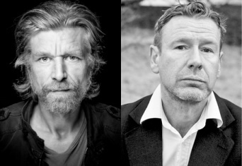 Søndag kl. 12.00 er der topmøde i nordisk litteratur mellem Karl Ove Knausgård og Tomas Espedal, to venner som aldrig tidligere har optrådt på en scene sammen. foto fra Lousianna Literaturfestival hjemmeside. 