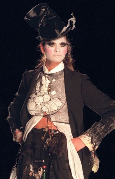 Dior by John Galliano, Haute Couture Spring/Summer 2000, inspired by Paris’s homeless population © Guy Marineau