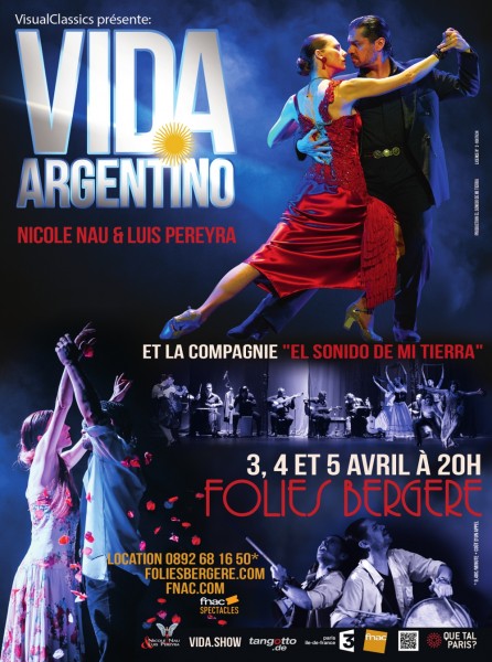 VIDA ARGENTINO. in Follies Bergere 3.4.5. April 2017.  