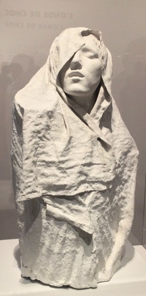 Torso of the Angel Age, drapé app 1895-96. Made in plaster, and with plaster coated fabric  But a link to the following coat for Balzac.