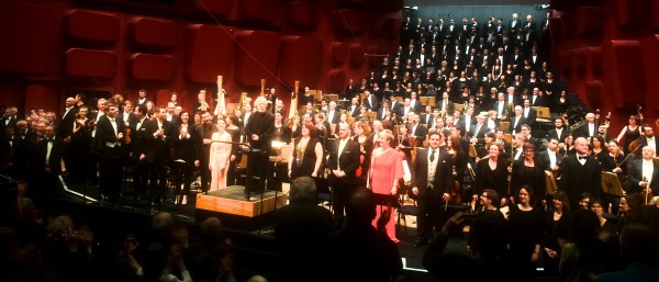 Applaus Les Troyens in Strasbourg, with Orchestra Philharmonique de Strassbourg, Conducted by John Nelson. Photo Henning Høholt