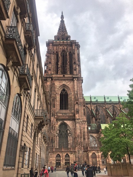 Cathedral tower, Strasbourg.
