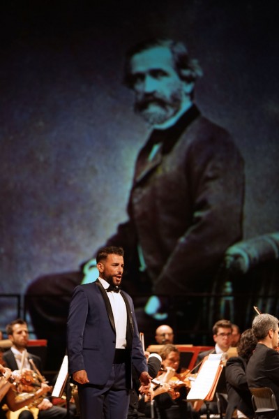  Scala, tenor, at the  gala concert in Pisa, celebrating the 150 years Jubilee of Theatro Verdi. Foto: