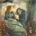 Det syke barn, 1885, Edvard Munch