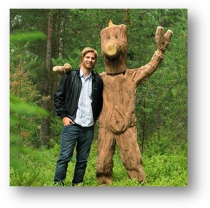 Martin Lund og Knerten