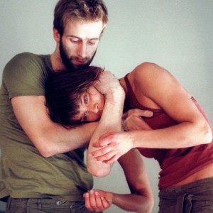 It´s only a rehearsal, Line Tørmoen, Dimitri Jourde.  Foto: Erik Berg.